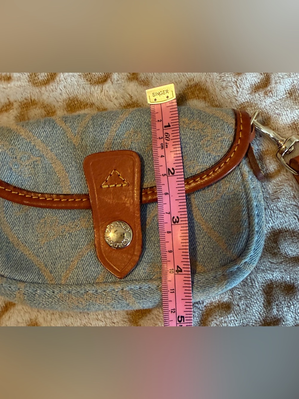 Dooney & Bourke Denim Wristlet 
Wallet Women’s - Picture 9 of 10